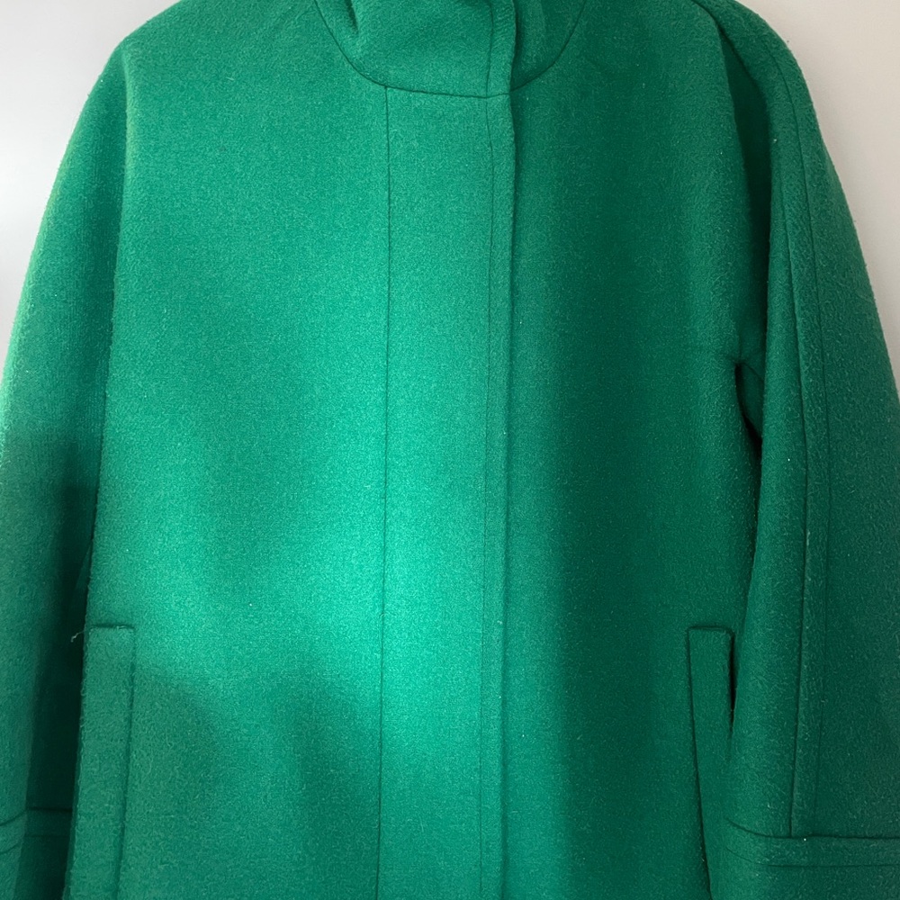 J. Crew Classic Emerald Pea Coat